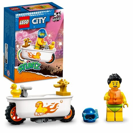 LEGO City Stuntz Badkuip stuntmotor